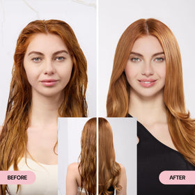 Silk protein visible with L'ANGE HAIR Everyday Daily Shampoo for shine