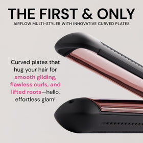 L'ANGE HAIR Le Duo Flex cooling vents help set curls for lasting shine.