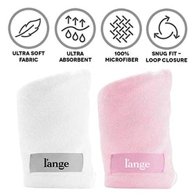 Close-up of microfiber texture highlighting absorption and gentle care for hair.