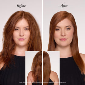 Frizz control with Ms Bond delivers sleek, controlled locks