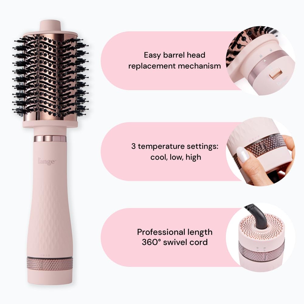 L'ANGE HAIR Multi-Volume 75mm oval base for effortless full-volume styling.