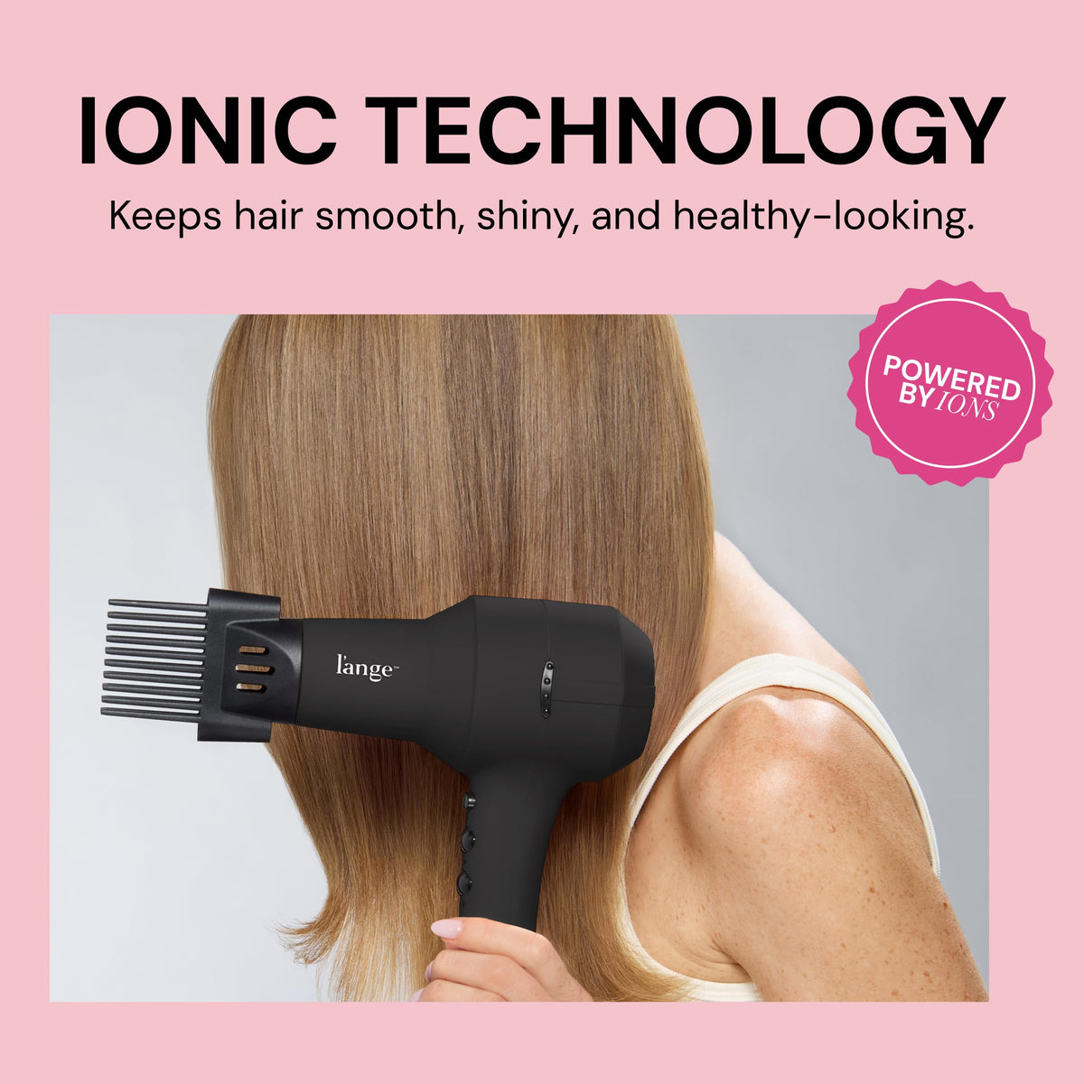 L'ANGE PowerStyle Turbo Ionic Dryer compact design ideal for travel