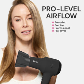 L'ANGE PowerStyle Turbo Ionic Dryer with diffuser attachment for balanced curls
