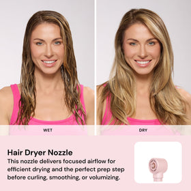 L'ANGE Turbostyle fast-drying nozzle with focused airflow