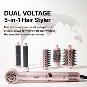 L'ANGE Turbostyle smoothing brush for a sleek finish
