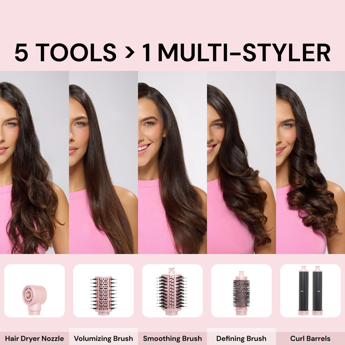 L'ANGE Turbostyle volumizing brush adding body and lift