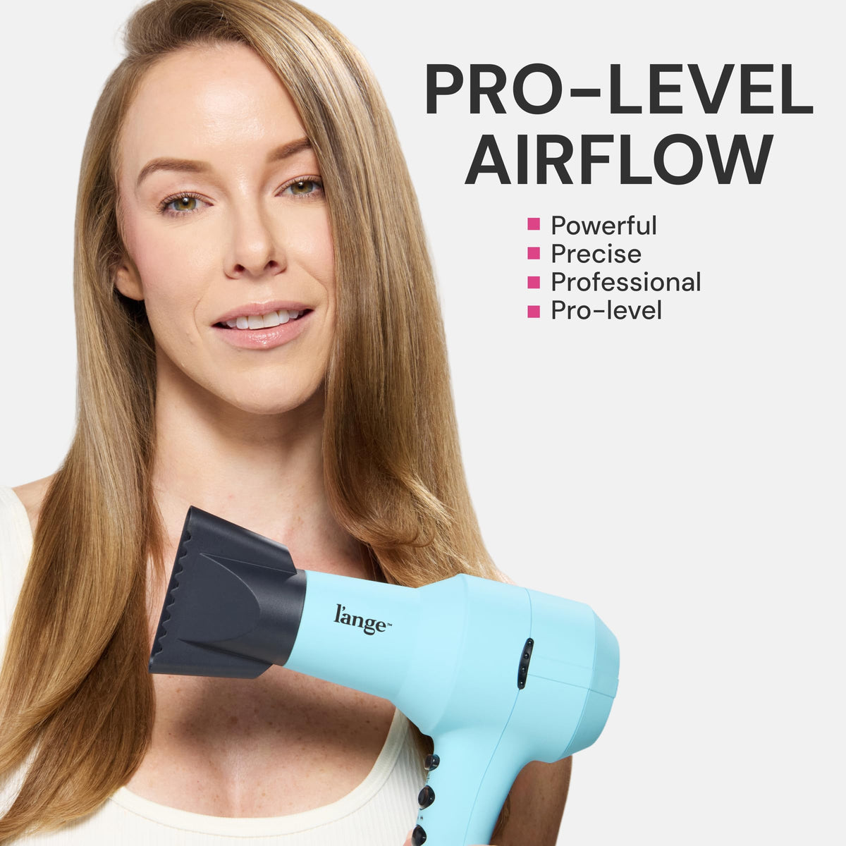 Concentrator attachment directs airflow for sleek, polished finishes on the PowerStyle Turbo Ionic Hair Dryer.