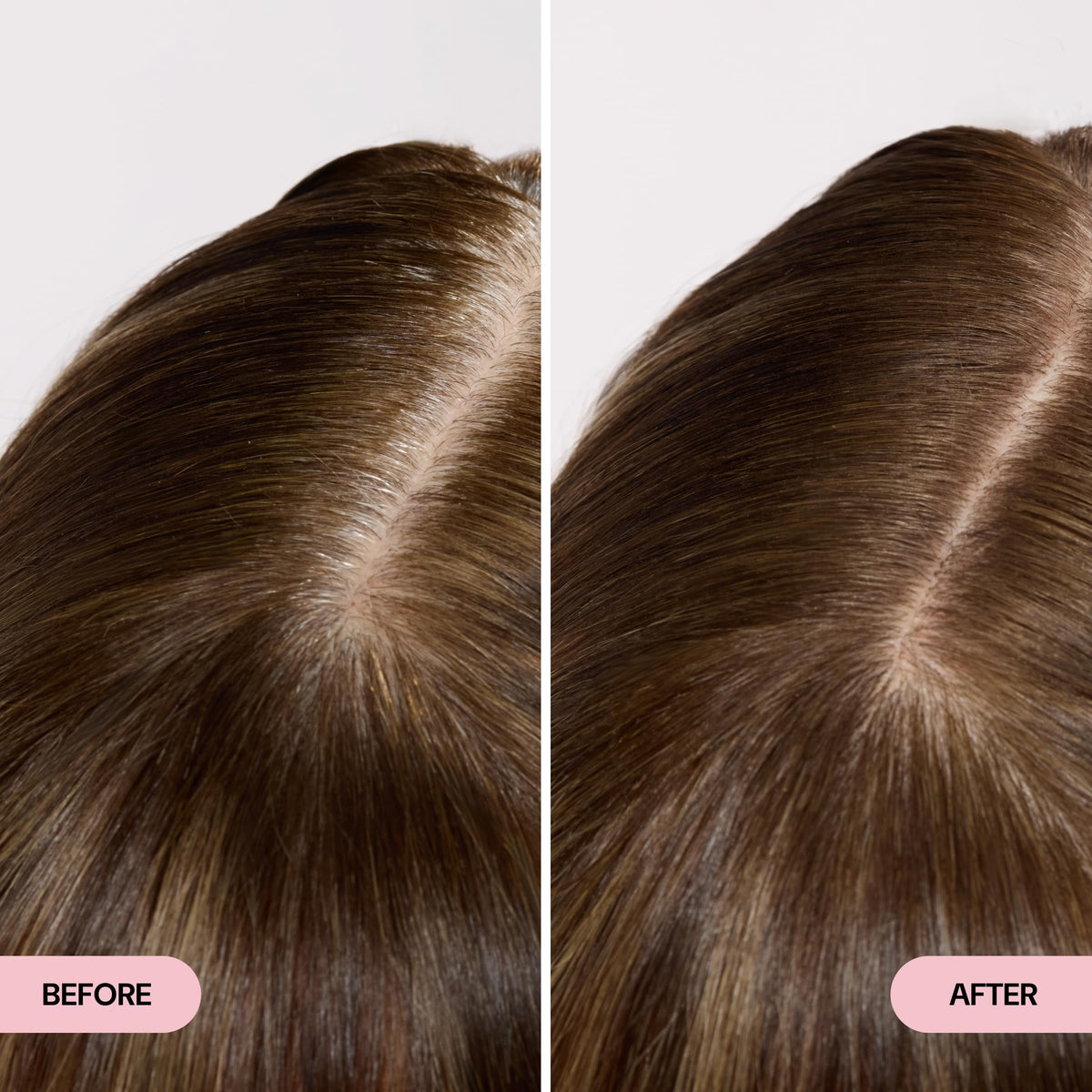 L'ANGE ROOTMATCH washes out easily with shampoo for quick cleanup.