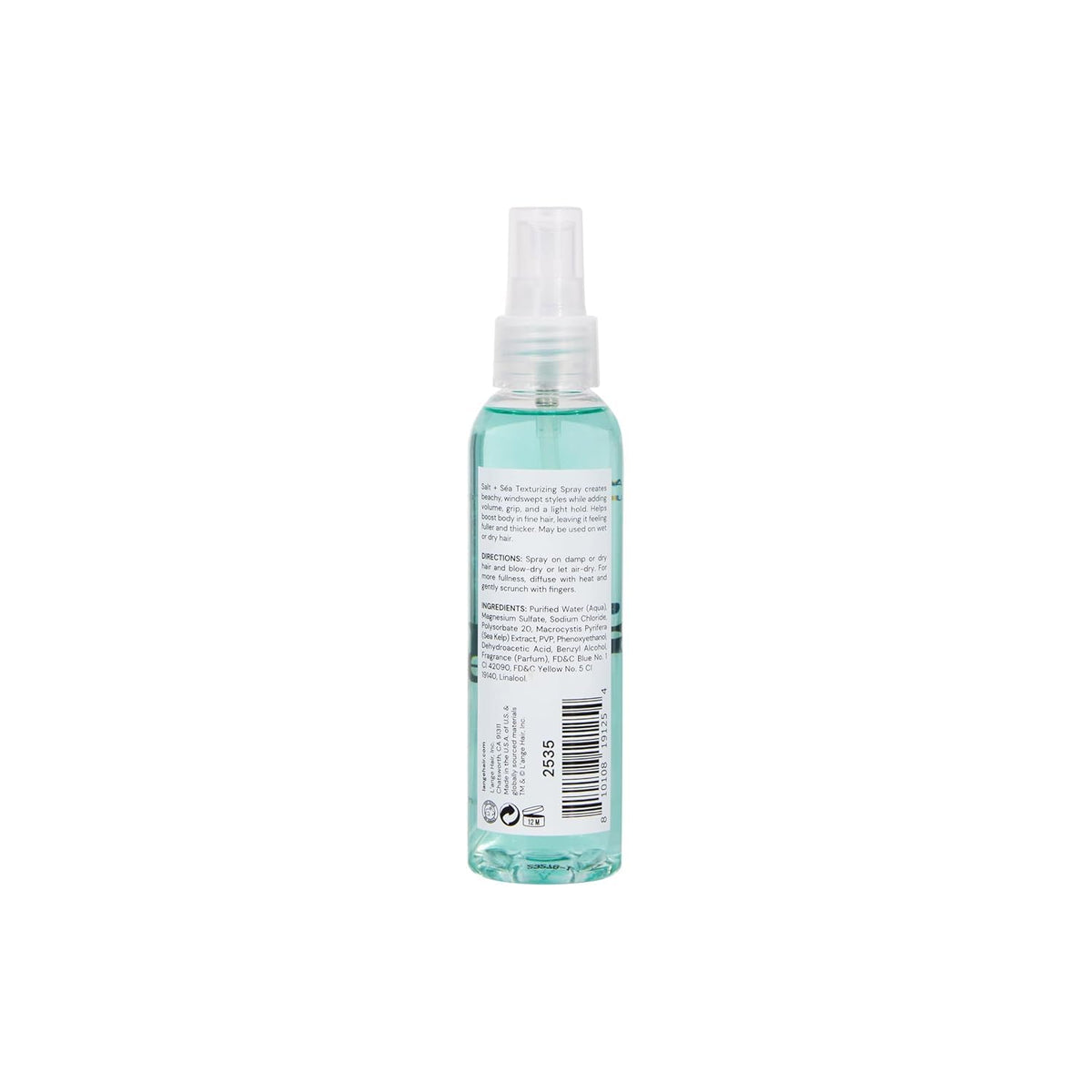 L'ANGE HAIR Sea Salt Texturizing Spray ready-to-wear beach look.