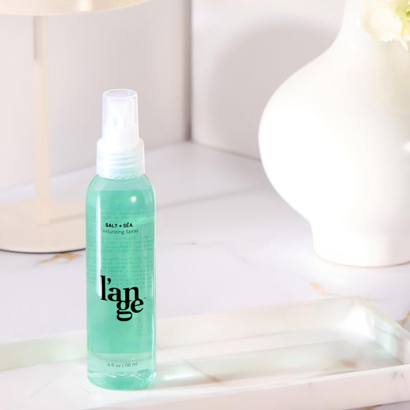 L'ANGE HAIR Sea Salt Texturizing Spray maintains texture with lightweight hold.