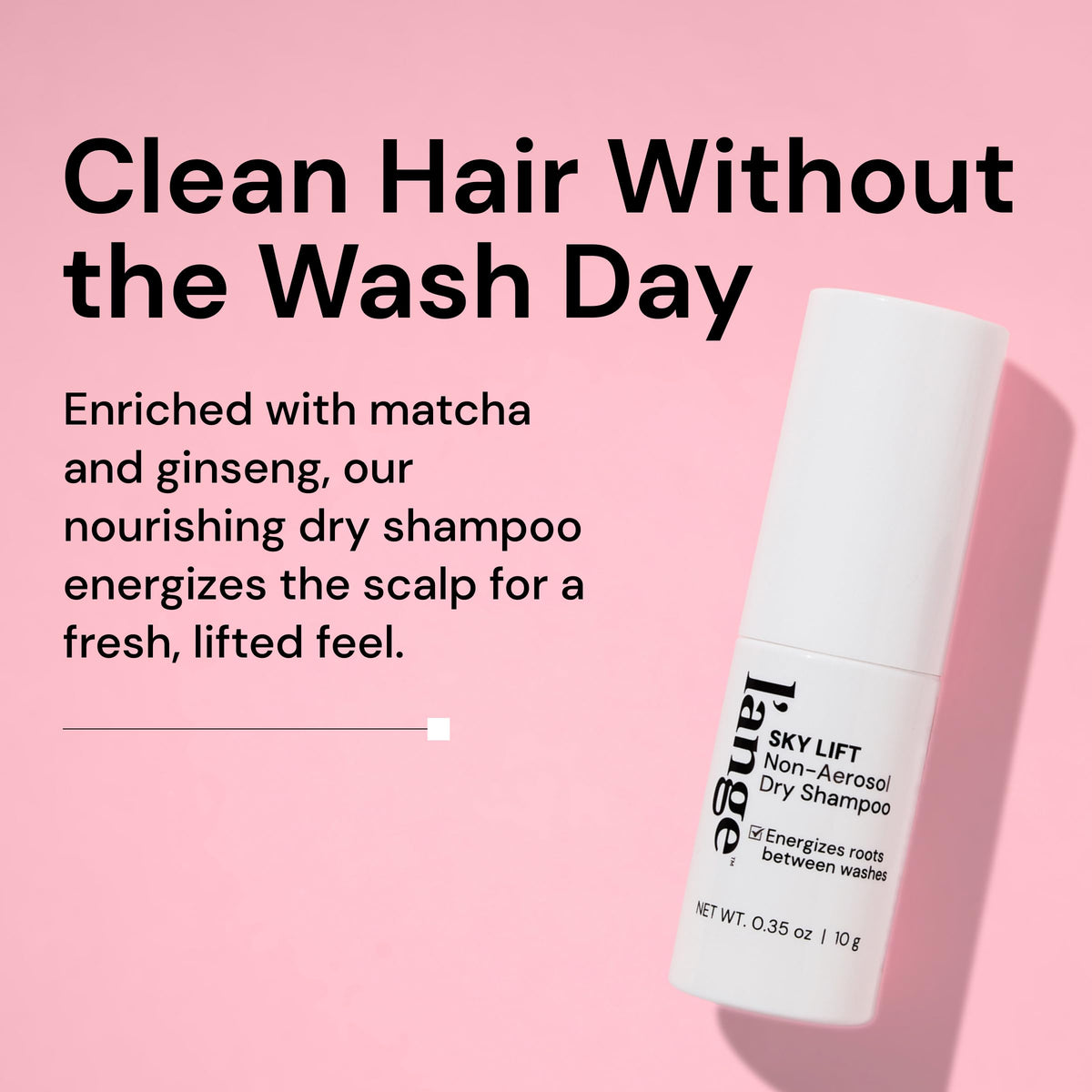 L'ANGE HAIR Sky Lift refreshes roots without white residue
