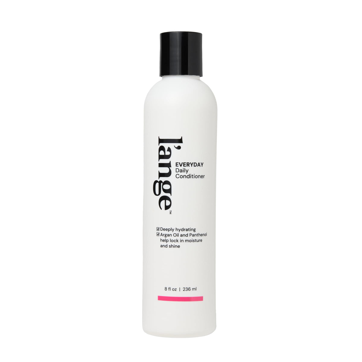 L'ANGE HAIR Everyday Daily Conditioner bottle demonstrates lightweight hydration for all hair types.