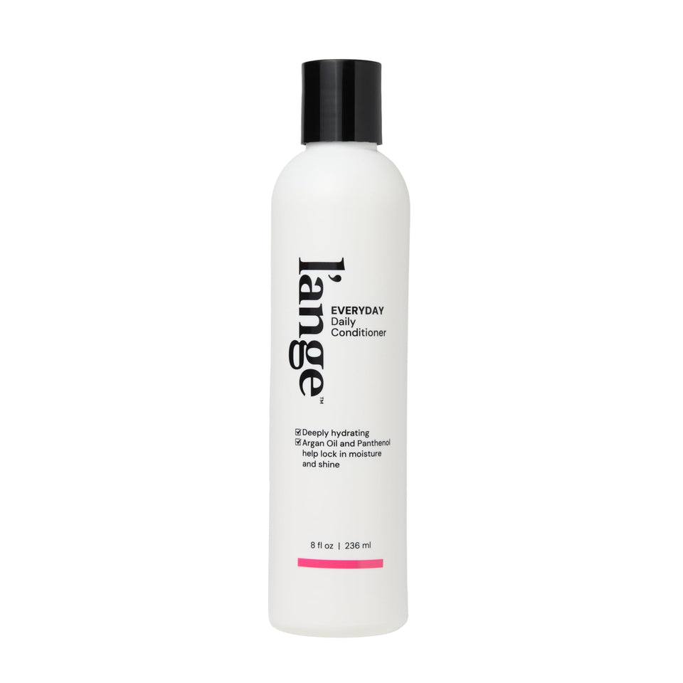 L'ANGE HAIR Everyday Daily Conditioner bottle demonstrates lightweight hydration for all hair types.