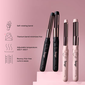 L'ANGE HAIR Le Pirouette 360 swivel cord enables smooth styling with less wrist strain.