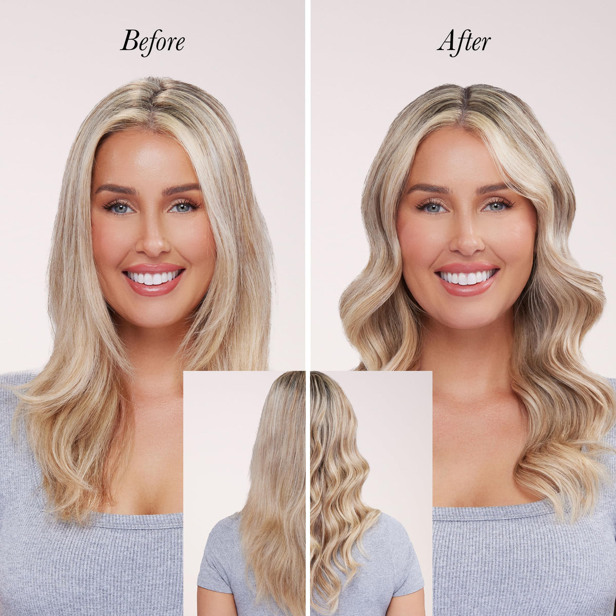 L'ANGE HAIR Le Pirouette push-button direction control for left, right, or center spins.
