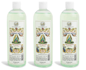 Lanman & Kemp Florida Water 3-pack bottles for home, bath, and travel.