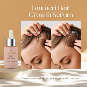 Lanmeri scalp serum dropper enables precise daily application