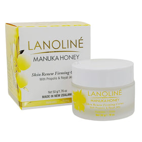 Lanoline Manuka Honey Creme bottle close-up showing rich hydration
