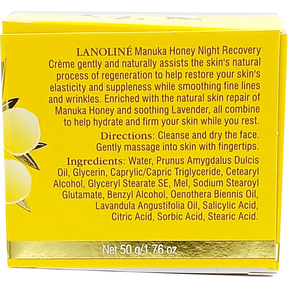Lanoline Manuka Honey Creme texture swirl demonstrating creamy nourishment
