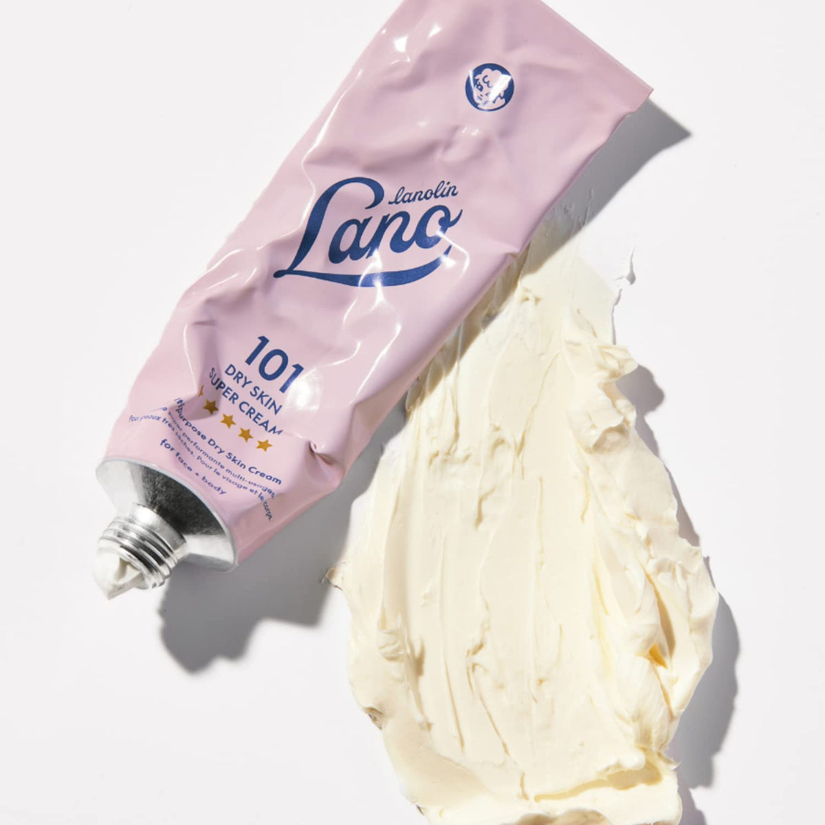 Lanolips 101 hand care application demonstrates non-greasy absorption