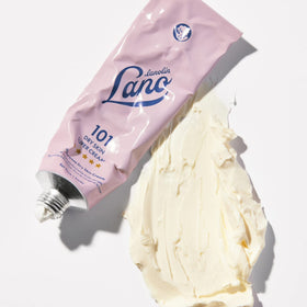 Lanolips 101 hand care application demonstrates non-greasy absorption
