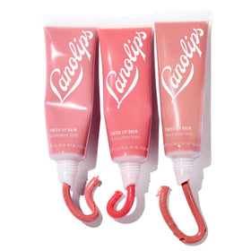 Lanolips Essentials Lip Tint Gift Set – Rose shade gives healthy glow.