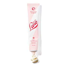 Lanolips Hand Cream on hands demonstrates quick absorption and smooth cuticles
