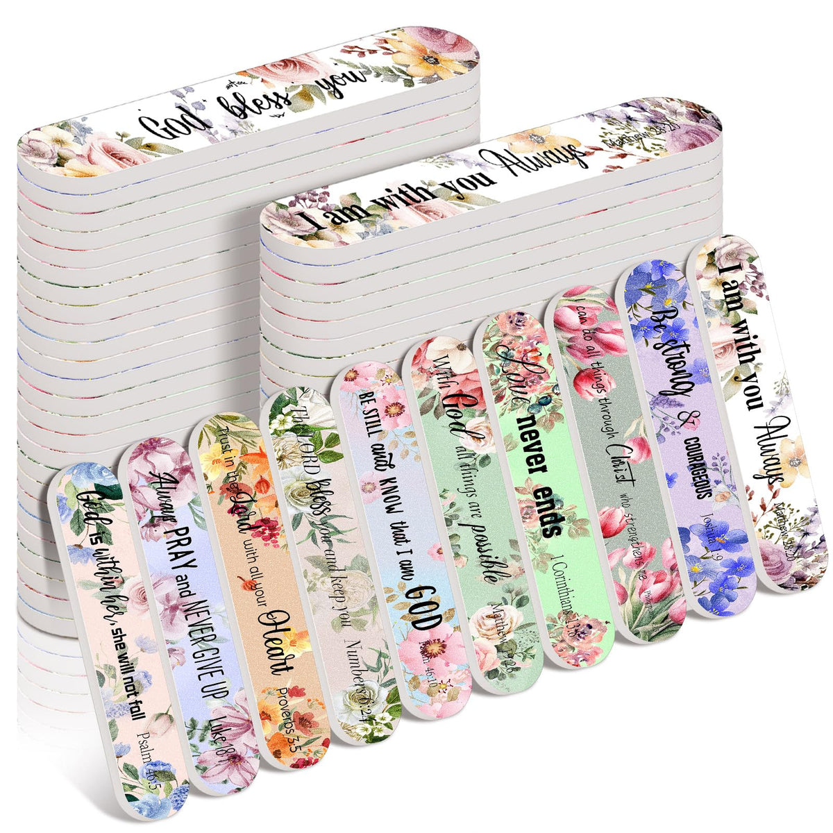 Lanties Christian nail files collection for versatile grooming and gifting