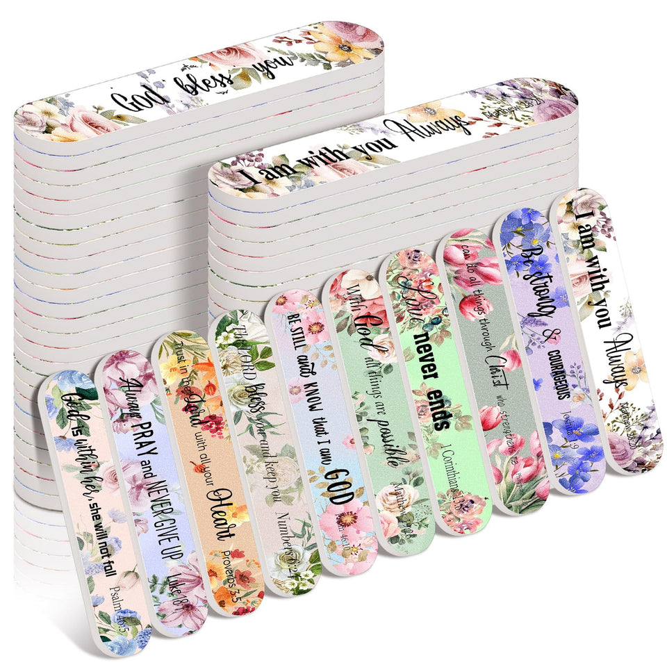 Lanties Christian nail files collection for versatile grooming and gifting
