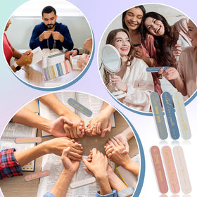 Lanties EVA nail files offer durable smoothing with gentle touch.