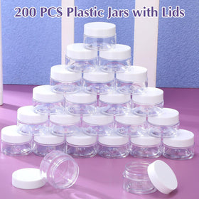 Lanties compact jars suitable for DIY projects and organization