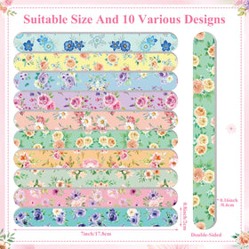 Lanties flower emery boards ideal for salon and home use
