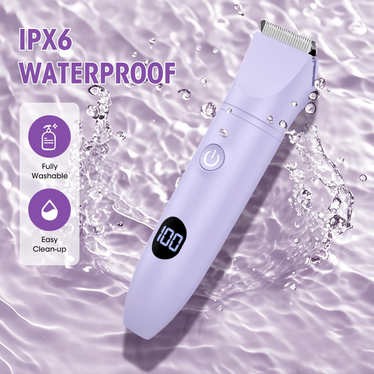 Lanumi waterproof trimmer for arms and legs use