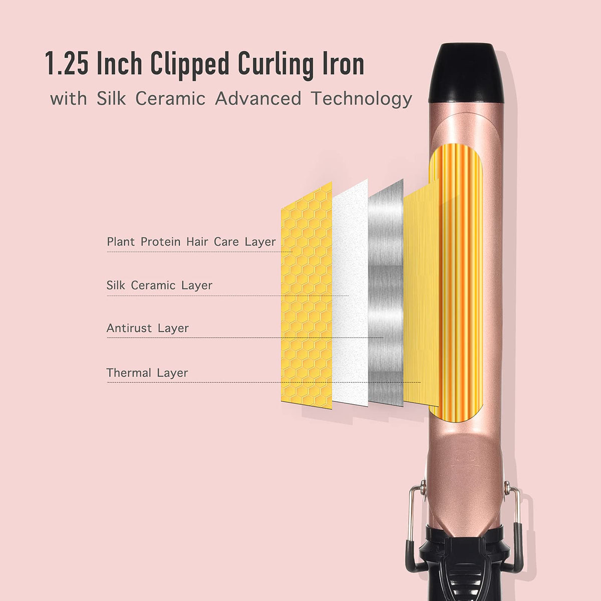 LANVIER tourmaline ceramic coating delivers smooth heat and shine.
