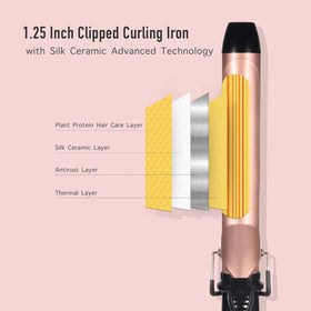LANVIER tourmaline ceramic coating delivers smooth heat and shine.