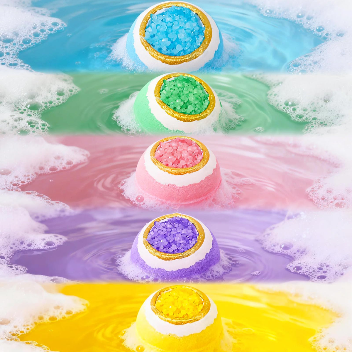 Lanwexy foot bombs with shea and coconut nourish dry feet gently.