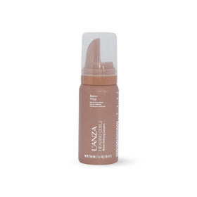 L’ANZA Healing Curls Butter Whip jar close-up highlighting hydration for defined curls.