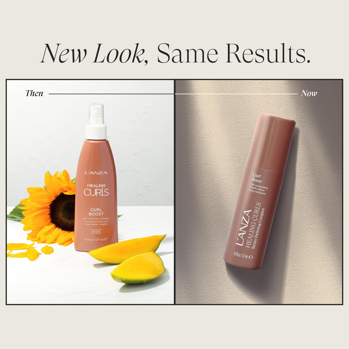 L’ANZA Healing Curls Curl Boost spray mist reactivates curls with definition.