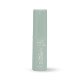 L’ANZA Healing Strength Detangling Primer bottle front; lightweight detangler with heat and UV protection.