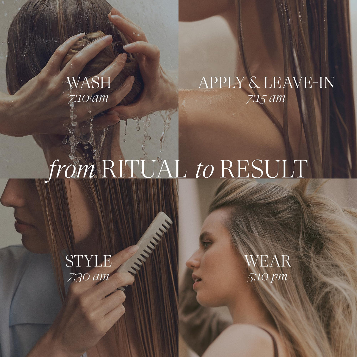L’ANZA Healing Strength Detangling Primer ingredients panel; Neem Plant Complex protects hair against environmental stress.