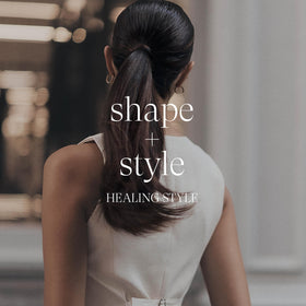 L’ANZA Healing Style Foundation Mousse heat protection during styling.