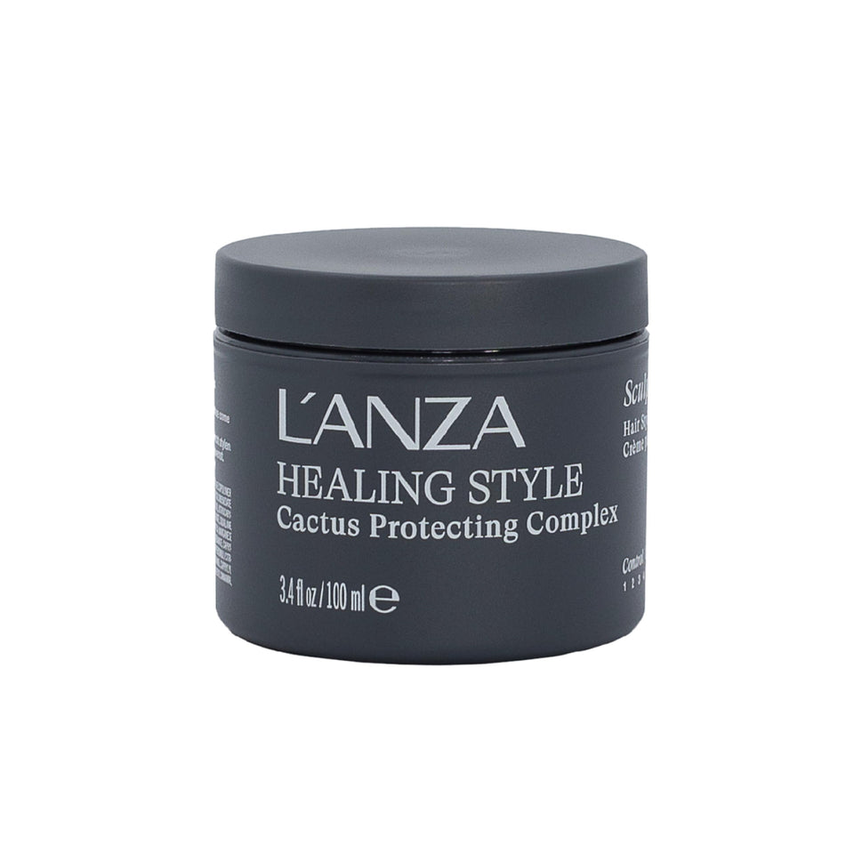 L’ANZA Healing Style Sculpting Paste bottle for strong hold and control