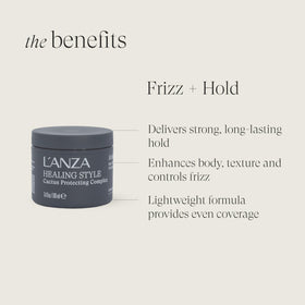 Texture on hand with L’ANZA Sculpting Paste showing glide and styling control
