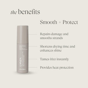 Lanza Keratin Healing Oil Smooth Down Spray controls flyaways for polished looks.