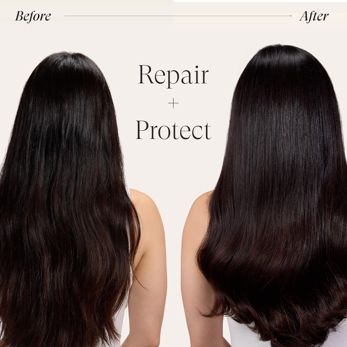Lanza Keratin Healing Oil Smooth Down Spray provides heat protection during styling.