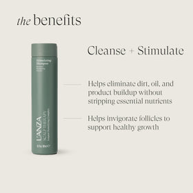 L’ANZA Scalp Therapy Conditioner bottle supports smoother, fuller hair