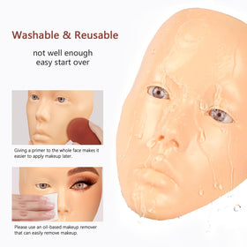 Laokiiy Practice Gift-ready kit inspires budding makeup artists.
