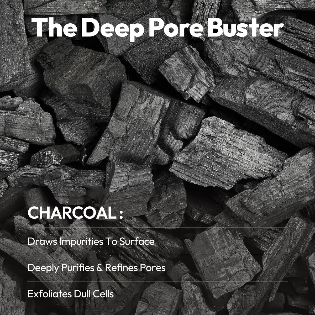 LAPCOS charcoal sheet mask on face close-up for deep cleansing.