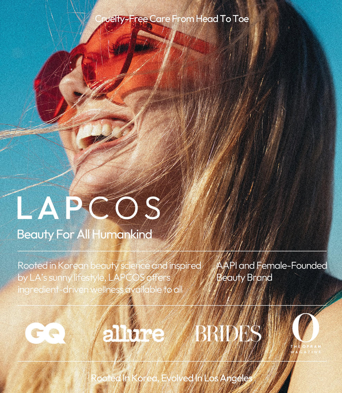 LAPCOS hyaluronic-acid drops close-up for deep moisture.