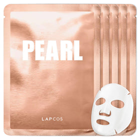 LAPCOS Pearl Sheet Mask pack visible, promising a brighter, smoother complexion.
